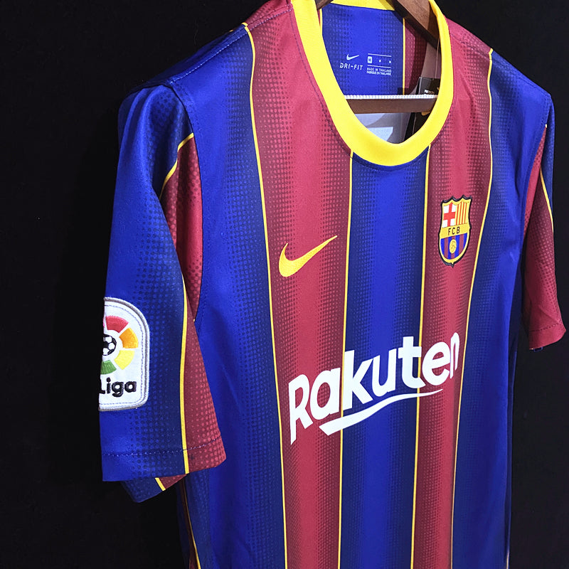 Barcelona 20/21 Camisa 1 Retrô / Torcedor