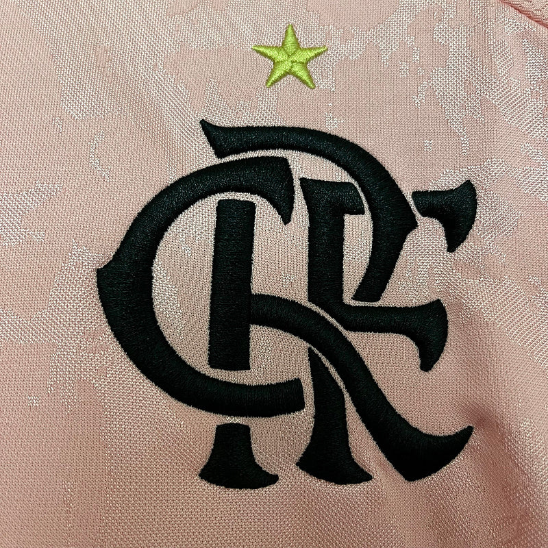Flamengo 20/21 / Camisa Outubro Rosa / Retrô