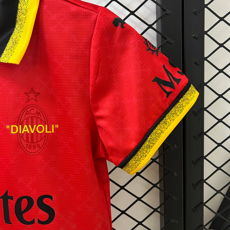 Ac Milan 25/26 Kit Infantil Edição Especial