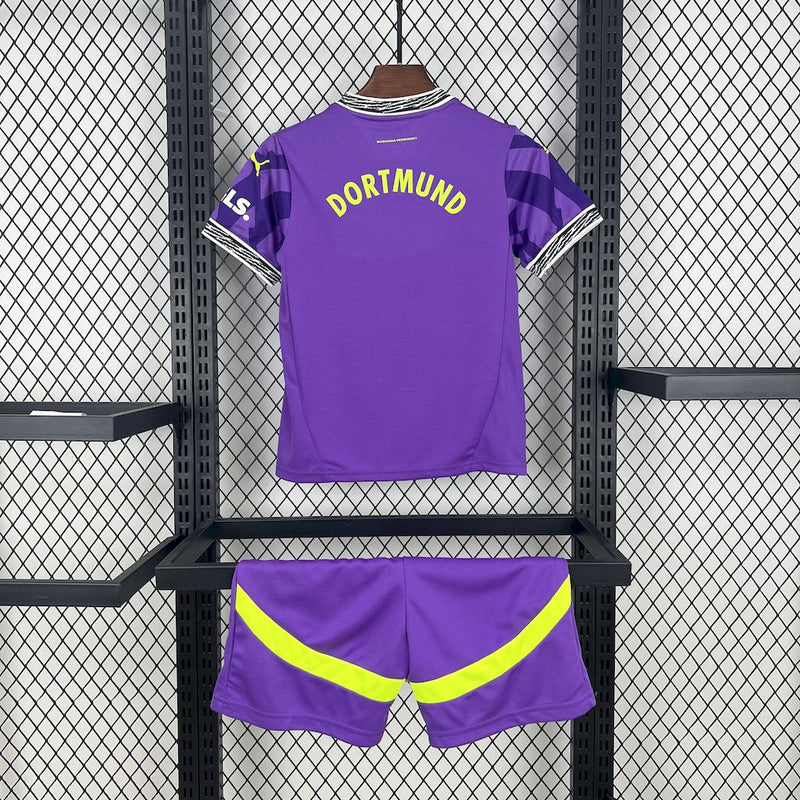 Borussia Dortmund 25/26 Kit Infantil Edição Especial