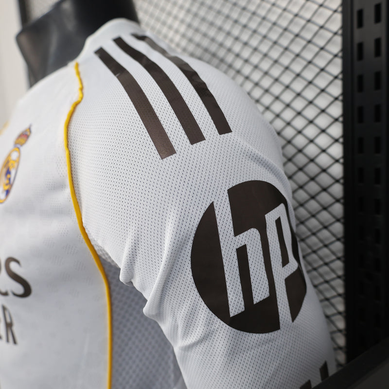 Real Madrid 25/26 Camisa 1 Manga Longa / Jogador
