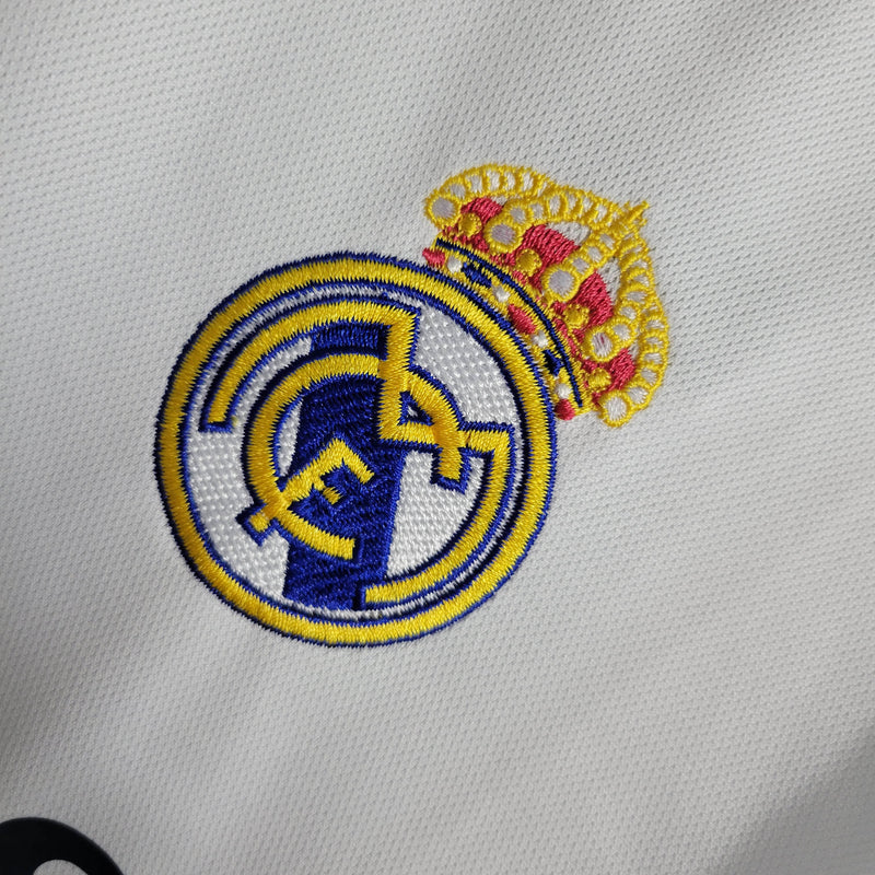 Real Madrid 23/24 Camisa 1 Manga Longa / Torcedor
